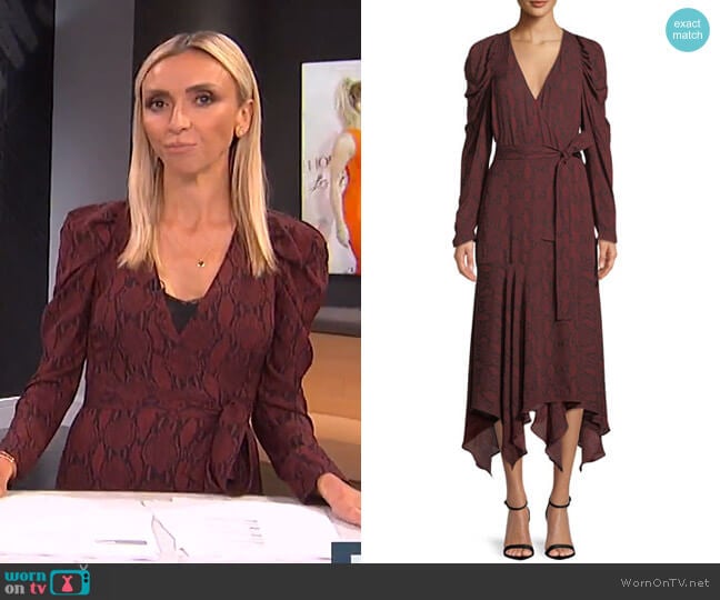 Tianna Dress by ALC worn by Giuliana Rancic on E! News