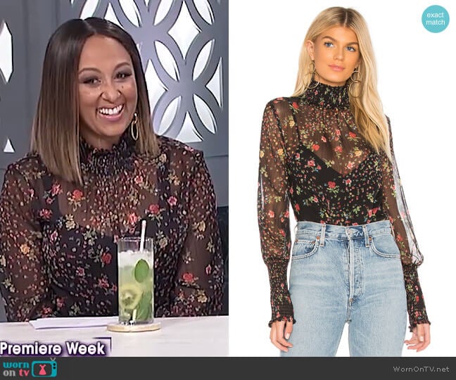 Misha Blouse by Bailey 44 worn by Tamera Mowry on The Real