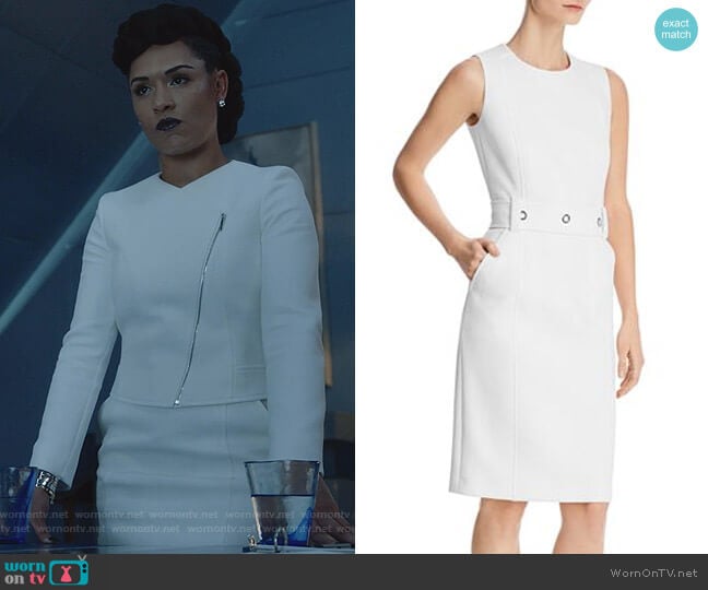 Duleama Dress by Boss worn by Reeva Payge (Grace Byers) on The Gifted