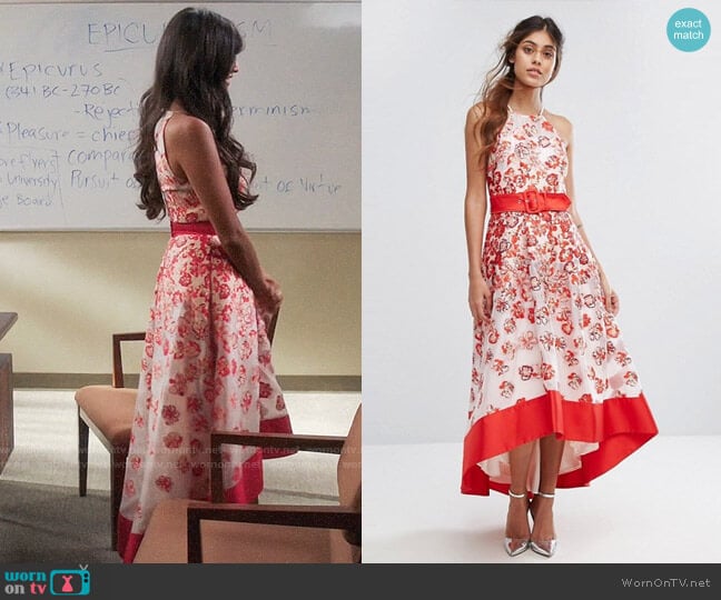 Coast Charron Organza Dress worn by Tahani Al-Jamil (Jameela Jamil) on The Good Place