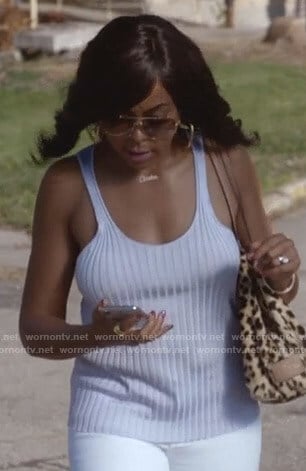 Cookie's pastel ribbed tank top on Empire
