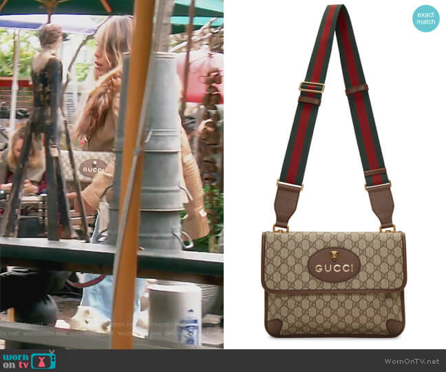 Neo Vintage Foldover Bag by Gucci worn by Kelly Dodd on The Real Housewives of Orange County