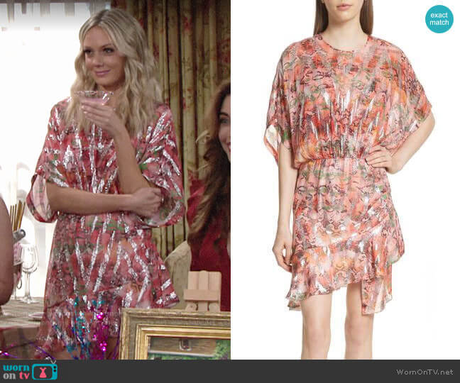 IRO Wobam Dress worn by Abby Newman (Melissa Ordway) on The Young and the Restless