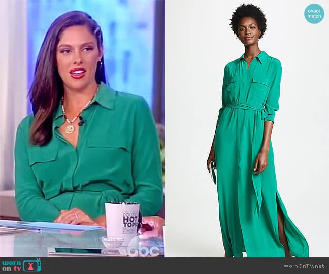 Cameron Shirtdress by L'Agence worn by Abby Huntsman on The View