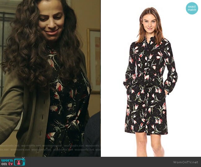 Ikat Dress by Rebecca Taylor worn by Grace Stone (Athena Karkanis) on Manifest