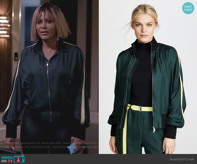 Silk Track Jacket by Robert Rodriguez worn by Giselle (Nicole Ari Parker) on Empire