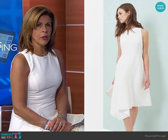 Arola Dress by Ted Baker worn by Hoda Kotb on Today