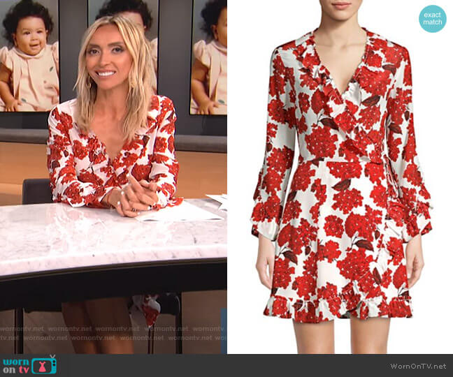 Hortensia Floral Dress by The Kooples worn by Giuliana Rancic on E! News