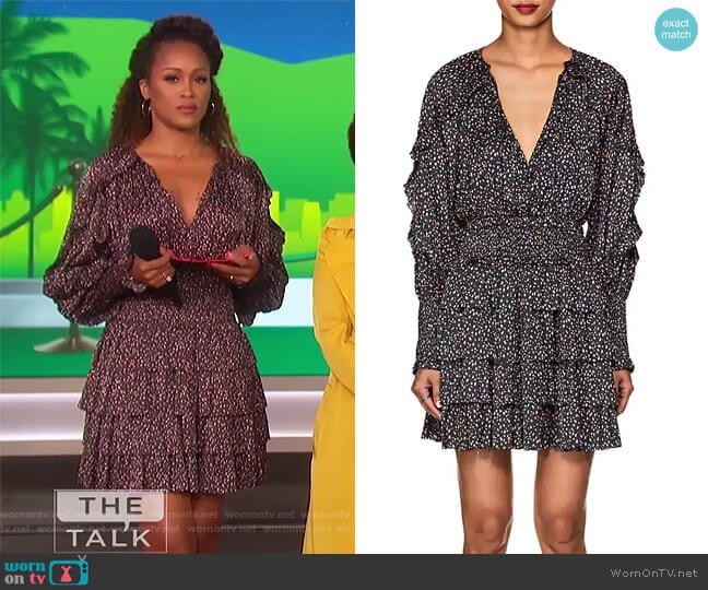 WornOnTV: Eve’s ruffle tiered mini dress on The Talk | Eve | Clothes ...