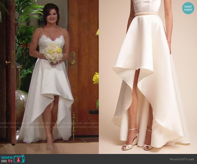 BHLDN Zelda Skirt worn by Katie Logan (Heather Tom) on The Bold and the Beautiful