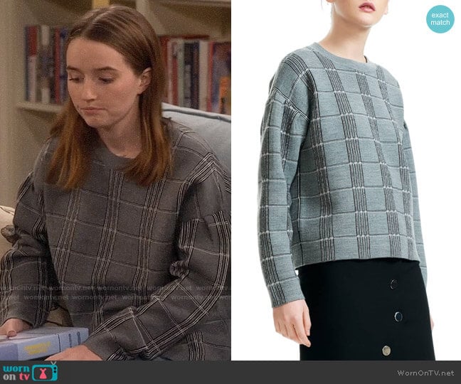 Maje Mission Sweater worn by Eve Baxter (Kaitlyn Dever) on Last Man Standing