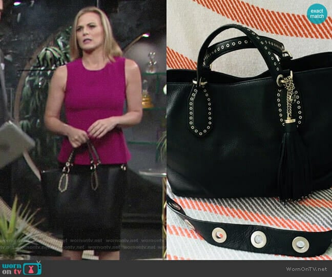 MICHAEL Michael Kors Brooklyn Tote worn by Phyllis Newman (Gina Tognoni) on The Young and the Restless