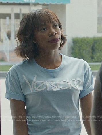 Molly's Versace tee on Insecure