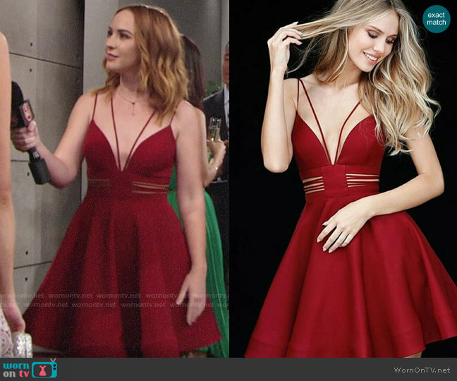 Sherri Hill SH-S51468 Dress worn by Mariah Copeland (Camryn Grimes) on The Young and the Restless