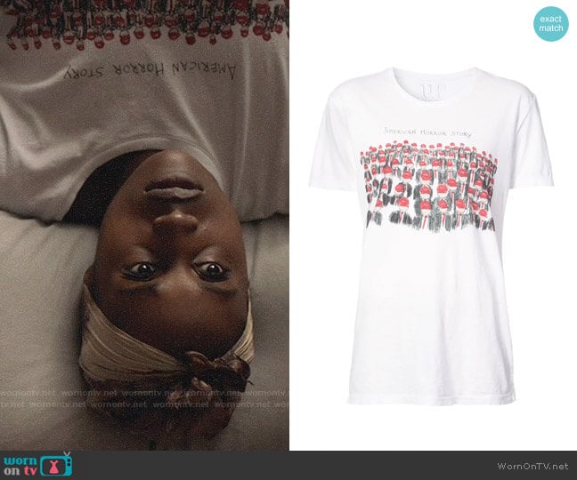 Unfortunate Portrait American Horror Story T-shirt worn by Issa Dee (Issa Rae) on Insecure