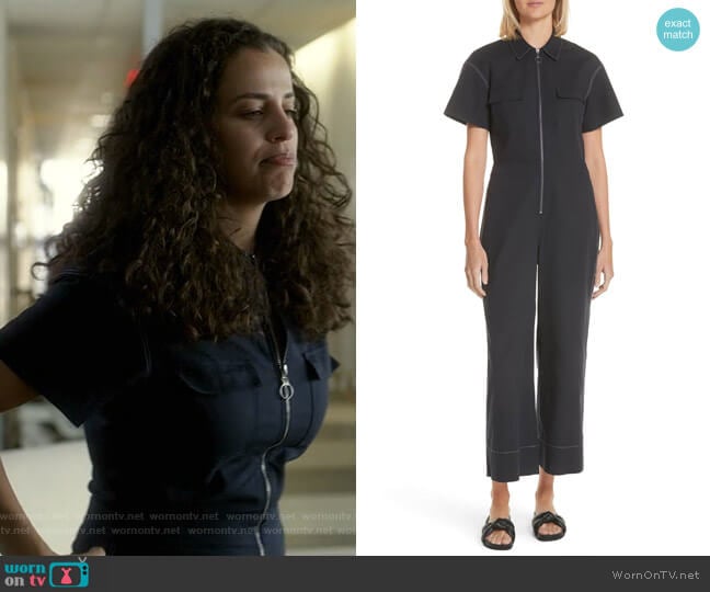 Morrison Jumpsuit by Elizabeth and James worn by Grace Stone (Athena Karkanis) on Manifest