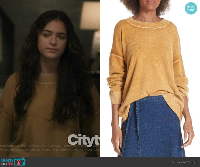 Oliver Sweater by Elizabeth and James worn by Olive Stone (Luna Blaise) on Manifest