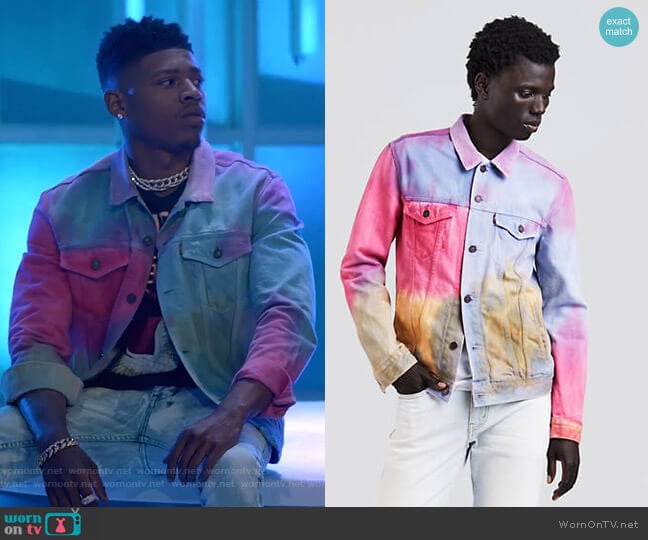 Trucker Jacket by Levi's worn by Hakeem Lyon (Bryshere Y. Gray) on Empire