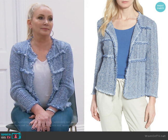 Atlas Jacket by Nic + Zoe worn by Shannon Beador on The Real Housewives of Orange County