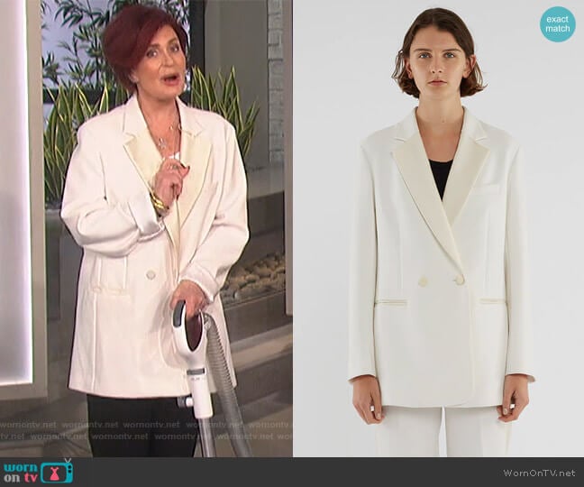 Oversized Blazer by Phillip Lim 3.1 worn by Sharon Osbourne on The Talk