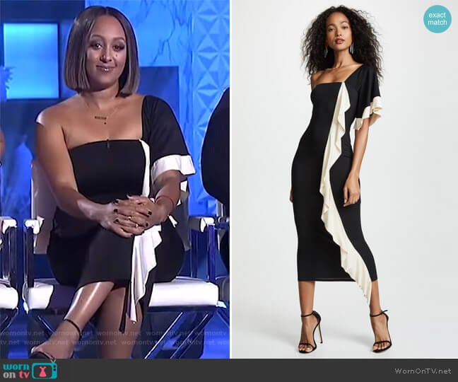 Veronica Dress by Rachel Pally worn by Tamera Mowry on The Real