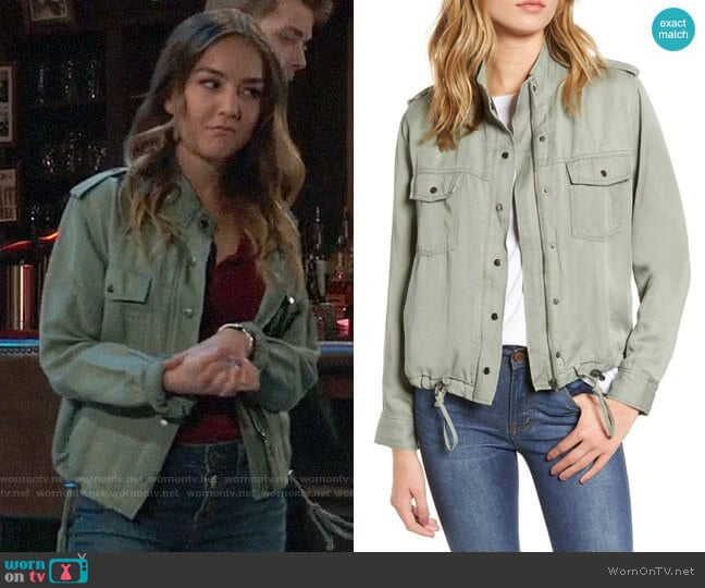 Rails Collins Jacket worn by Kristina Corinthos (Lexi Ainsworth) on General Hospital