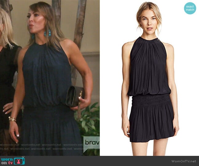 Paris Sleeveless Dress by Ramy Brook worn by Kelly Dodd on The Real Housewives of Orange County