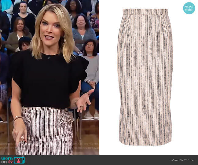 Norley Skirt by Roland Mouret worn by Megyn Kelly on Today