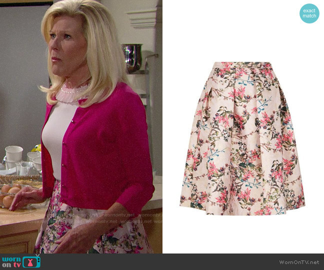 Ted Baker Jirily Skirt worn by Pamela Douglas (Alley Mills) on The Bold and the Beautiful