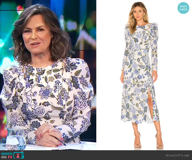 Valentina Dress by Thurley worn by Lisa Wilkinson on The Project