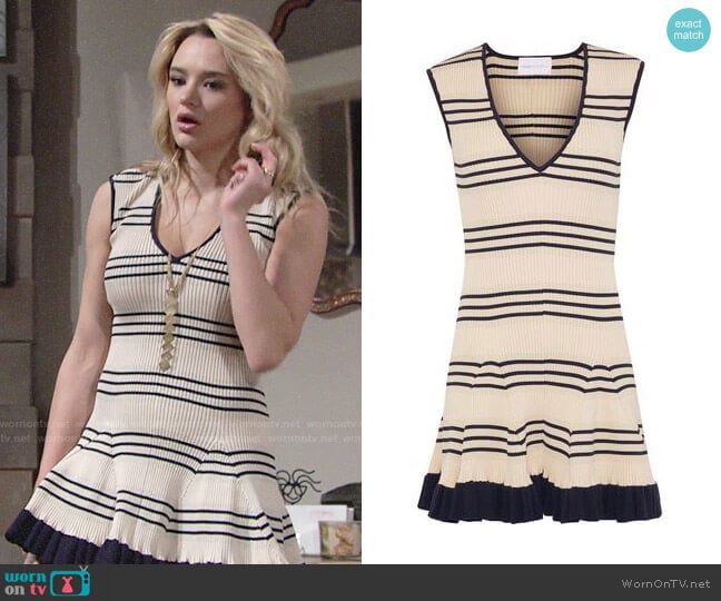 Alice McCall Frenchie Dress worn by Summer Newman (Hunter King) on The Young and the Restless