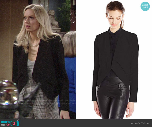 Bcbgmaxazria Lloyd Blazer worn by Abby Newman (Melissa Ordway) on The Young and the Restless