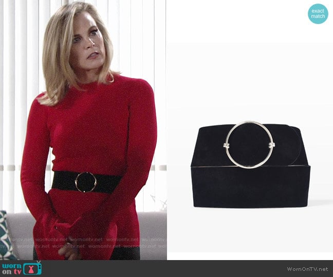 Club Monaco Elowen Belt worn by Phyllis Newman (Gina Tognoni) on The Young and the Restless