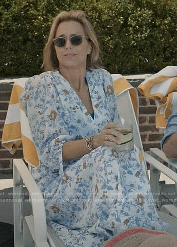 Elizabeth's floral maxi dress on Madam Secretary