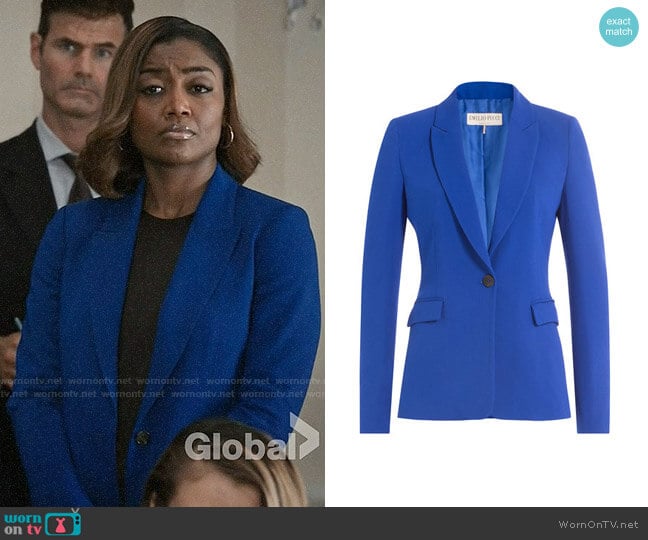 WornOnTV: Daisy’s cobalt blazer on Madam Secretary | Patina Miller ...