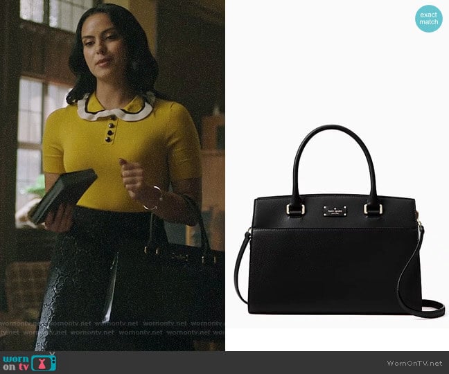 Kate Spade Grove Street Caley Bag worn by Veronica Lodge (Camila Mendes) on Riverdale