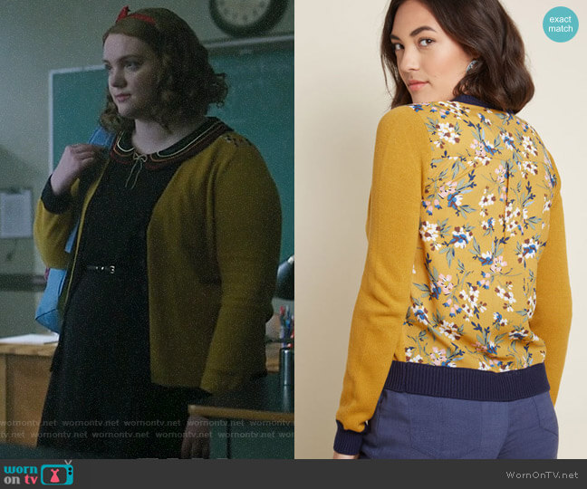 ModCloth Layer Lover Cardigan worn by Ethel Muggs (Shannon Purser) on Riverdale