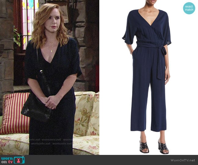 Paige Vanette Jumpsuit worn by Mariah Copeland (Camryn Grimes) on The Young and the Restless