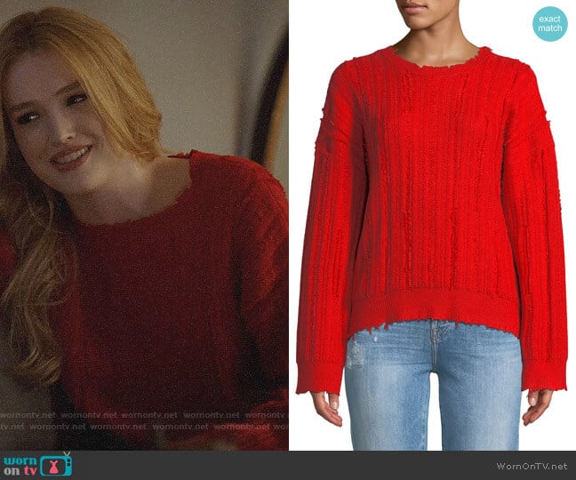 RtA Emmet Sweater worn by Kirby Anders (Maddison Brown) on Dynasty