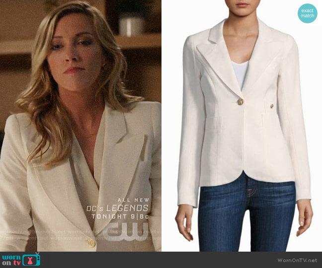 Smythe Duchess Blazer worn by Laurel Lance (Katie Cassidy) on Arrow