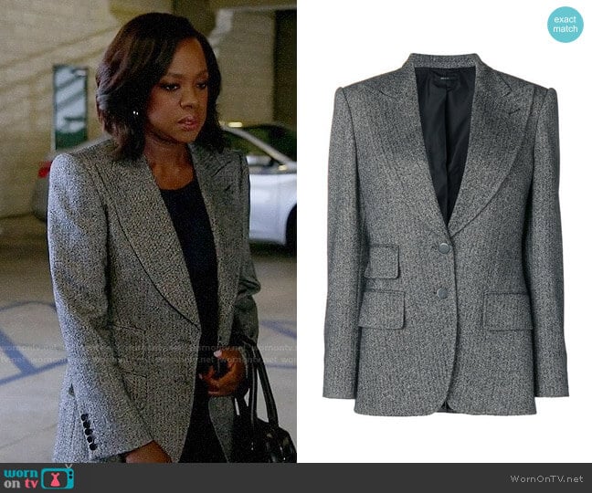 WornOnTV: Annalise’s grey blazer on How to Get Away with Murder | Viola ...