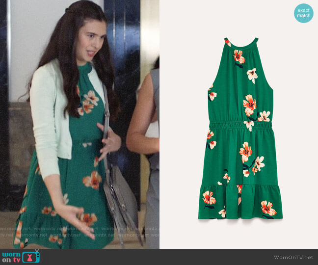 Aritzia Wilfred Irish Hills/Bellini Effet Dress worn by Nia Nal (Nicole Maines) on Supergirl