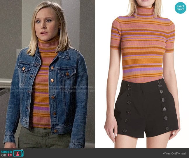 ALC Doninico Sweater worn by Eleanor Shellstrop (Kristen Bell) on The Good Place