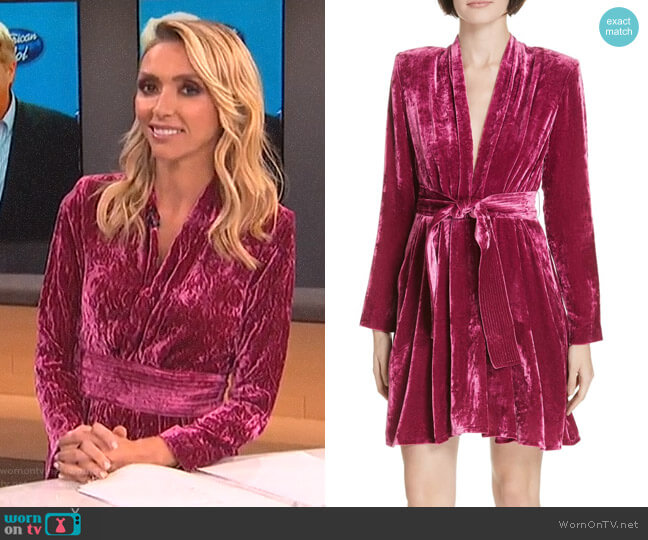 Kiera Dress by A.L.C. worn by Giuliana Rancic on E! News