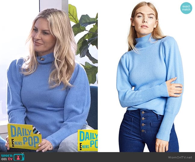 Beatrice Sweater by Diane von Furstenberg worn by Morgan Stewart on E! News