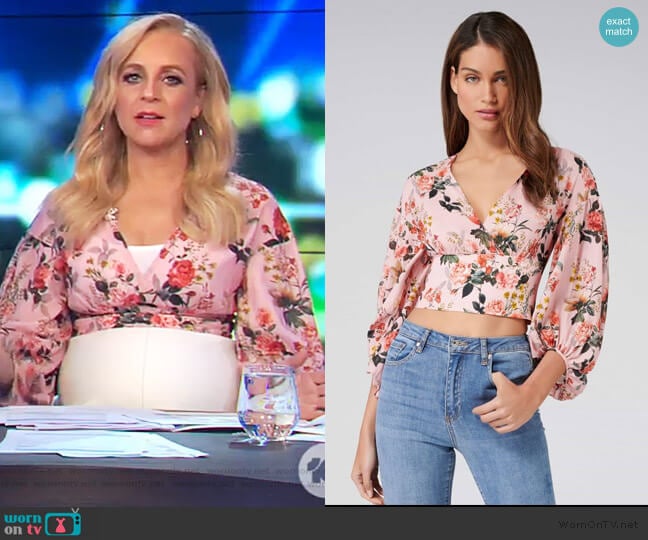 Rime Bis Merino Wool Sweater by Zadig & Voltaire worn by Carrie Bickmore on The Project