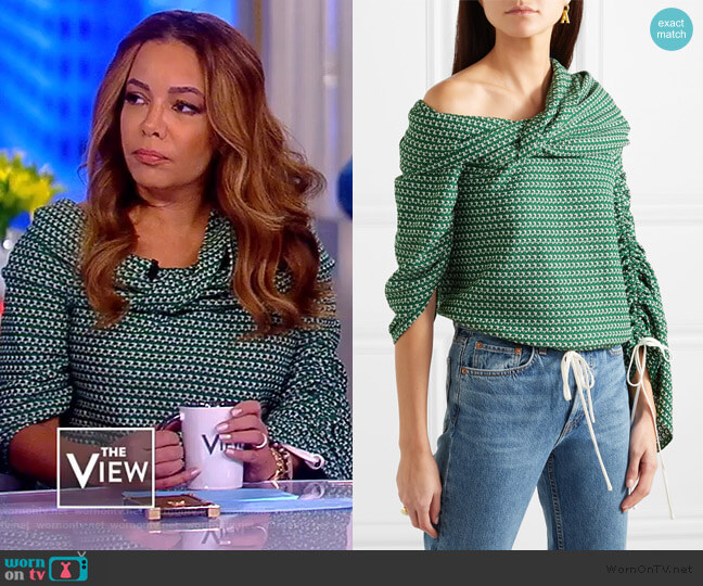 WornOnTV: Sunny’s green top on The View | Sunny Hostin | Clothes and ...