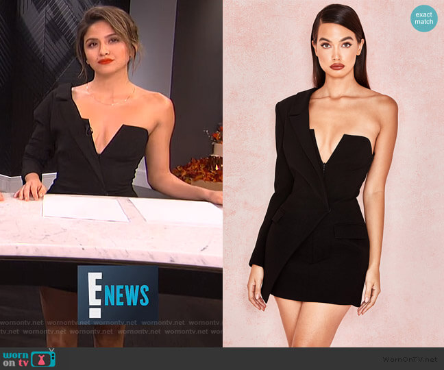 'Febe' Dress by House of CB worn by Erin Lim  on E! News