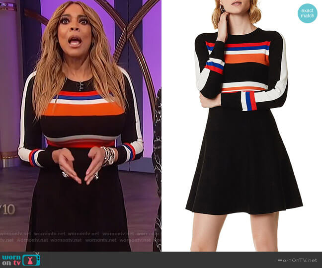 wendy williams fit and flare dress