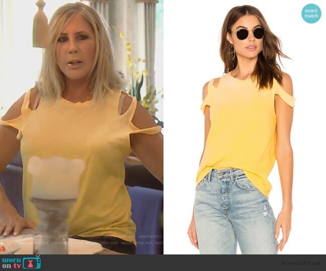 Elijo Tee by LNA worn by Vicki Gunvalson on The Real Housewives of Orange County